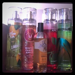 Bath and Body Works and Body Shop perfumes bundle